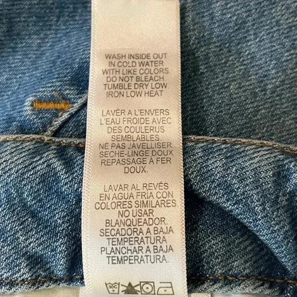 Good American 20 Good Vintage Clean Seams High Rise Jeans Blue NEW w/ TINY FLAW - Picture 6 of 13